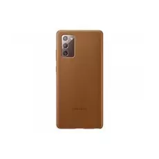 Чехол Samsung Leather Cover Note 20, коричневый