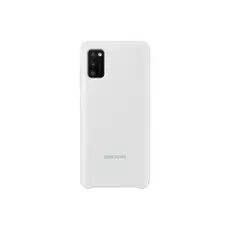 Чехол Samsung Silicone Cover A41, белый