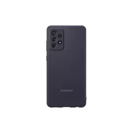 Чехол Samsung Silicone Cover A72, чёрный