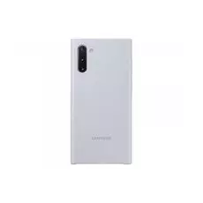 Чехол Samsung Silicone Cover Note10, серебристый