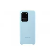 Чехол Samsung Silicone Cover S20 Ultra, небесно-голубой