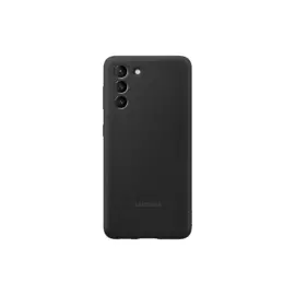 Чехол Samsung Silicone Cover S21, чёрный