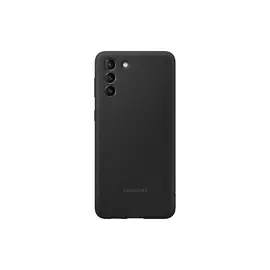 Чехол Samsung Silicone Cover S21+, чёрный