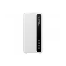 Чехол Samsung Smart Clear View Cover S20, белый