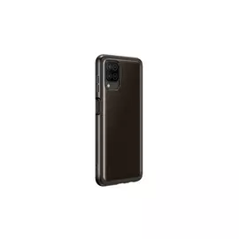 Чехол Samsung Soft Clear Cover A12, чёрный