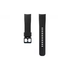 Ремешок Samsung для Galaxy Watch (42мм)/Gear Sport силиконовый, чёрный