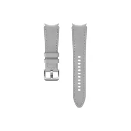 Ремешок Samsung Hybrid Leather Watch4 (M/L), серебристый