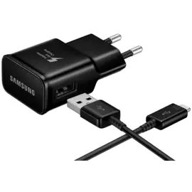 Сетевое ЗУ Samsung EP-TA20, USB Type-C, быстрое, чёрное