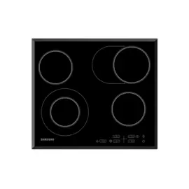 Стеклокерамическая панель Samsung NZ64T3516QK с Touch Control, 4 конфорки, Чёрный