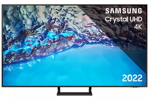 Телевизор Samsung LED BU8500, 4K Ultra HD - Чёрный, Чёрный, 55