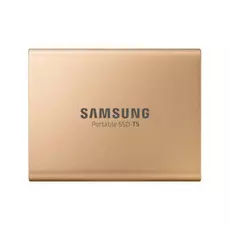 Внешний накопитель SSD Samsung T5, MU-PA1T0B, 1 Тб, золотой