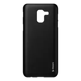 Чехол Deppa Air Case для Galaxy J8 2018 черный, пластик