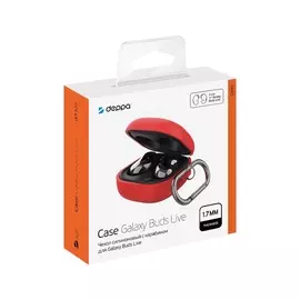 Чехол Deppa красный, для Galaxy Buds Live