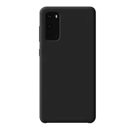 Чехол Deppa Liquid Silicone Case для Galaxy S20, силикон, чёрный