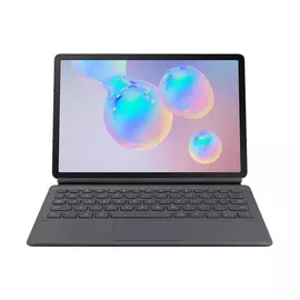 Чехол-клавиатура Samsung EF-DT860 для Galaxy Tab S6 (2019), пластик, серый