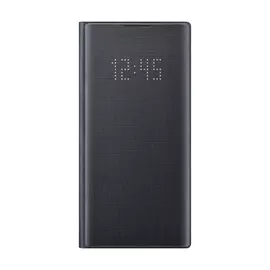 Чехол-книжка Samsung LED View Cover для Galaxy Note10 черный, пластик
