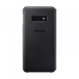 Чехол-книжка Samsung LED View Cover для Galaxy S10e черный, пластик