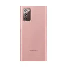 Чехол-книжка Samsung Smart LED View Cover для Galaxy Note20, бронзовый