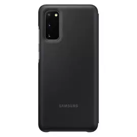 Чехол-книжка Samsung Smart LED View Cover для Galaxy S20, пластик, чёрный
