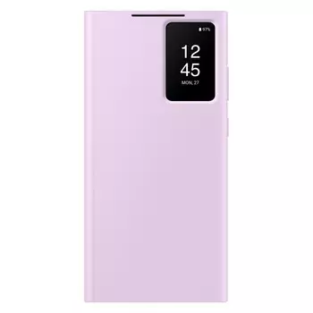 Чехол-книжка Samsung Smart View Wallet Case для Galaxy S23 Ultra, поликарбонат, лиловый