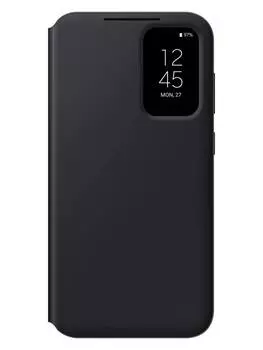 Чехол-книжка Samsung Smart View Wallet для Galaxy S23 FE, поликарбонат, черный