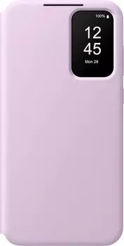 Чехол-книжка Samsung View Wallet для Galaxy A35, поликарбонат, лавандовый