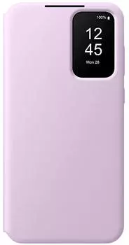 Чехол-книжка Samsung View Wallet для Galaxy A55, поликарбонат, лавандовый