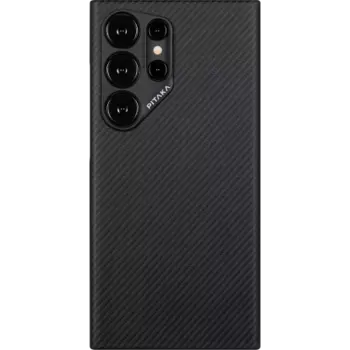 Чехол-накладка Pitaka MagEZ 4 для Galaxy S24 Ultra, кевлар, черный/серый