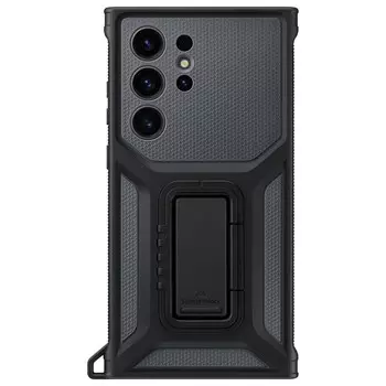 Чехол-накладка Samsung Rugged Gadget Case для Galaxy S23 Ultra, поликарбонат, титан