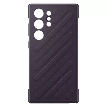 Чехол-накладка Samsung Shield Case для Galaxy S24 Ultra, поликарбонат, темно-фиолетовый