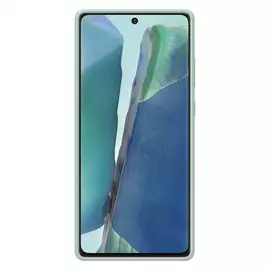 Чехол-накладка Samsung Silicone Cover для Galaxy Note20 мятный, силикон