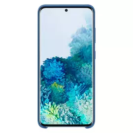 Чехол-накладка Samsung Silicone Cover для Galaxy S20, силикон, синий
