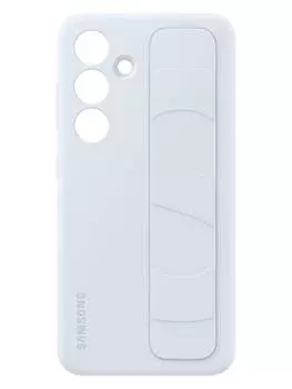 Чехол-накладка Samsung Standing Grip для Galaxy S24, поликарбонат, светло-голубой