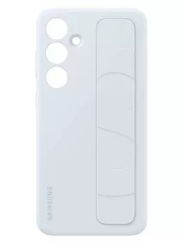 Чехол-накладка Samsung Standing Grip для Galaxy S24+, поликарбонат, светло-голубой