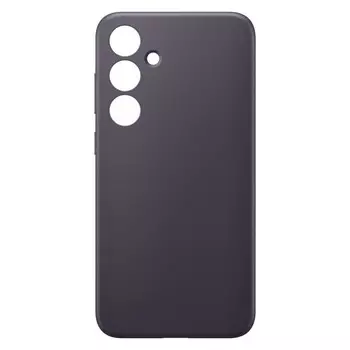 Чехол-накладка Samsung Vegan Leather для Galaxy S24+, экокожа, темно-фиолетовый