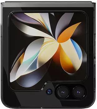 Чехол-накладка VLP Crystal Case для Galaxy Z Flip5, поликарбонат, прозрачный