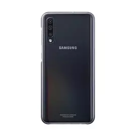 Чехол Samsung Gradation Cover пластик, цвет черный, для Galaxy A50