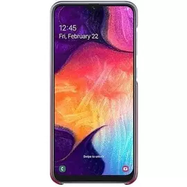 Чехол Samsung Gradation Cover для Galaxy A50 (2019), пластик, розовый