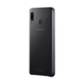 Чехол Samsung Gradation Cover для Galaxy A20 (2019), пластик, чёрный