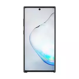 Чехол Samsung Silicone Cover для Galaxy Note10+ черный, силикон