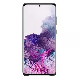 Чехол Samsung Silicone Cover силикон, цвет черный, для Galaxy S20+