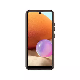Чехол Samsung Soft Clear Cover для Galaxy A32, полиуретан, чёрный