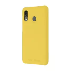 Чехол Wits Premium Hard Case пластик, цвет желтый, для Galaxy A30