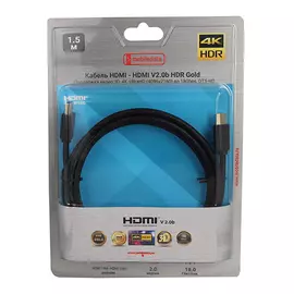 Кабель Mobiledata HDMI/HDMI 1.5м, черный