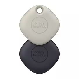 Комплект беспроводных меток Samsung Galaxy SmartTag, 2 штуки, (чёрный, серо-бежевый)