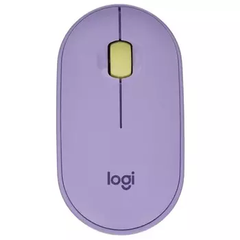 Мышь Logitech Pebble M350, беспроводная, фиолетовый