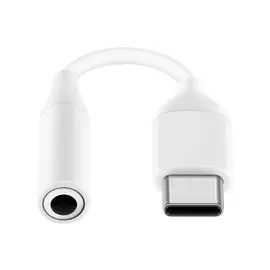 Переходник Samsung USB Type-C - audio 3.5mm белый