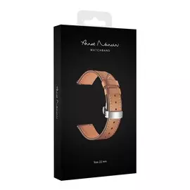 Ремешок Lyambda ANNET MANCINI кожа, цвет коричневый, для Galaxy Watch