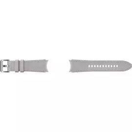 Ремешок Samsung Hybrid Band, 20 мм, серебристый, Кожа (для корпуса 42 мм)