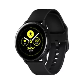 Samsung Galaxy Watch Active 42 мм, алюминий, Чёрный сатин